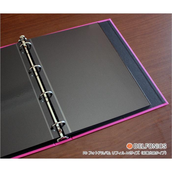 DELFONICS（デルフォニックス） PD フォトアルバム リフィル 粘着 A4 5