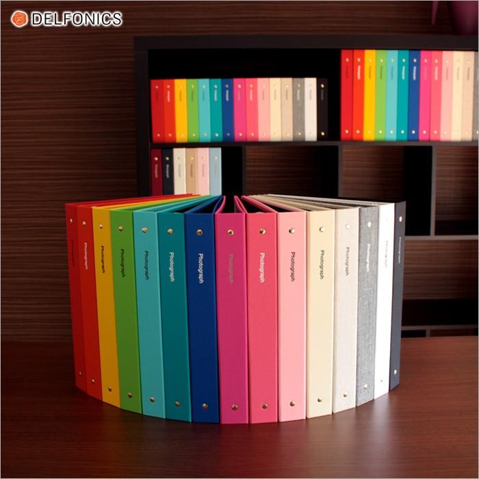 DELFONICS（デルフォニックス） PD フォトアルバム 粘着 黒台紙 A4