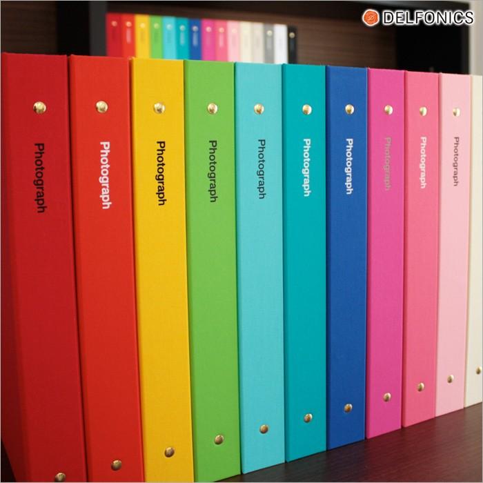 DELFONICS（デルフォニックス） PD フォトアルバム 粘着 黒台紙 A4