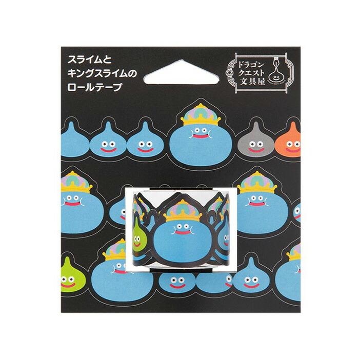 ドラゴンクエスト文具屋 ロールテープ スライム 250443 【デザイン