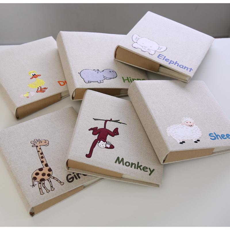 6冊セット アニマル フォトアルバム Mサイズ （160ポケット