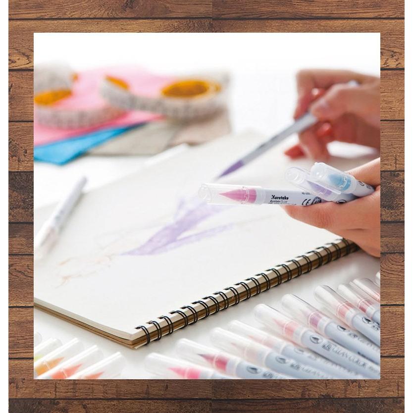 呉竹 筆ペン ZIG クリーンカラー リアルブラッシュペン 90色セット