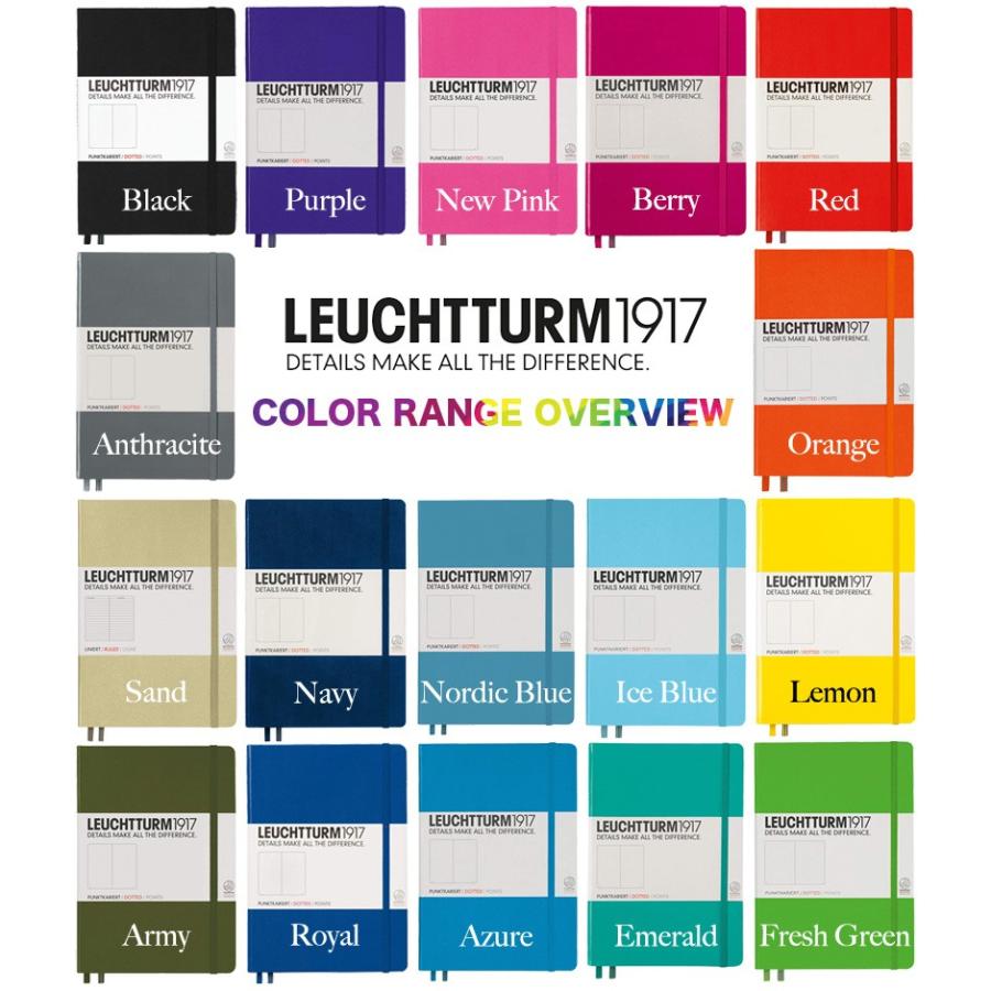 【メール便可 2冊まで】LEUCHTTURM 横罫線 ロイヒトトゥルム A5 ノート 横罫 LINE ミディアム ハードカバー｜e-stationery-fujioka｜10