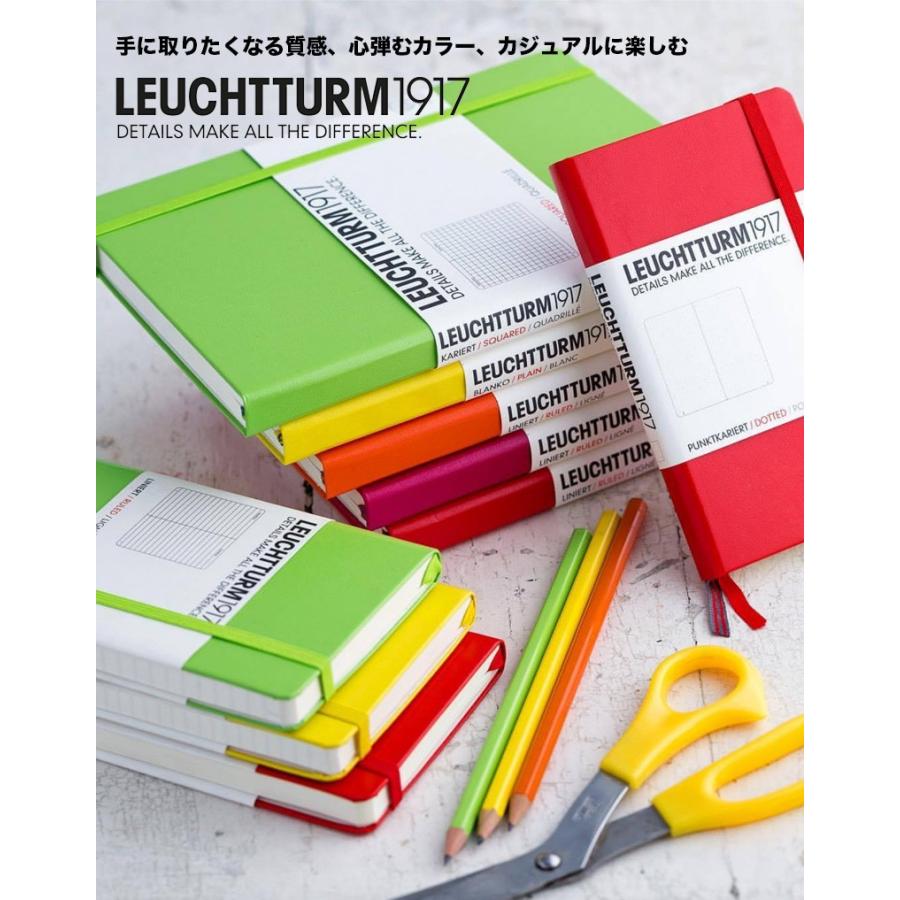 メール便可 3冊まで】LEUCHTTURM 横罫線 ロイヒトトゥルム A6 ノート