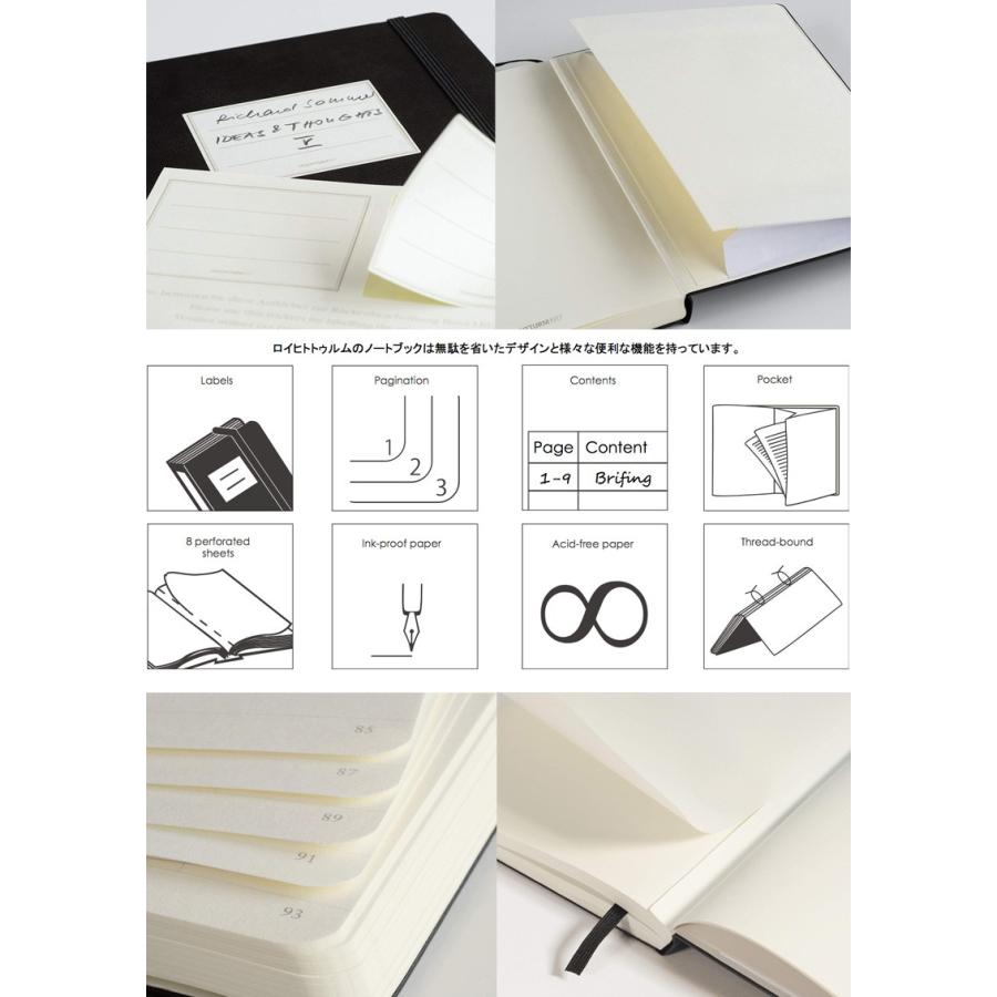 メール便可 3冊まで】LEUCHTTURM 横罫線 ロイヒトトゥルム A6 ノート