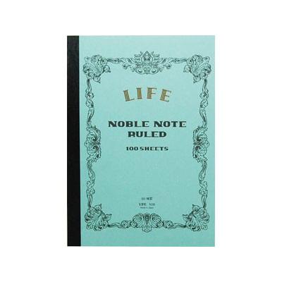 ライフ LIFE / ノーブルノート （A4サイズ・横罫ページ）（N37）｜e-stationery-fujioka｜02
