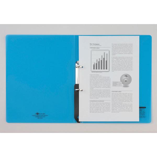 AQUA DROPs リヒトラブ リングファイル ツイストリング A5 タテ型 2穴
