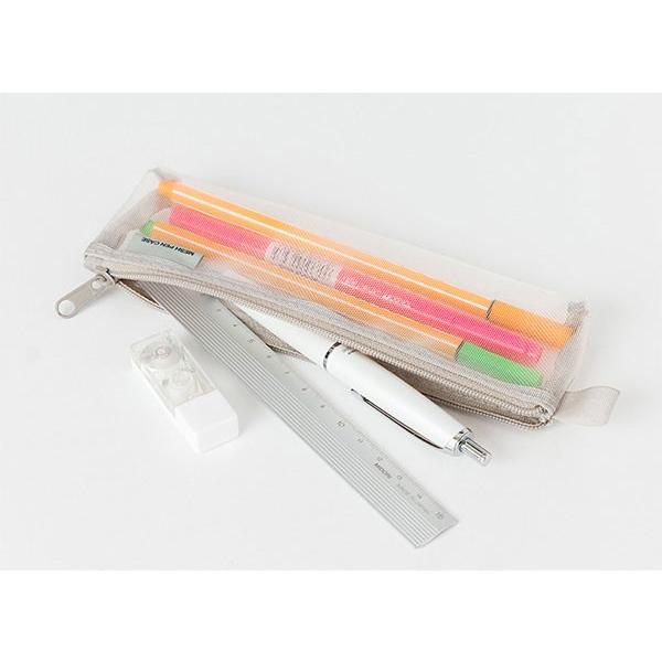 ミドリ Midori メッシュペンケース グレー Midori 16 フジオカ文具e Stationery 通販 Yahoo ショッピング