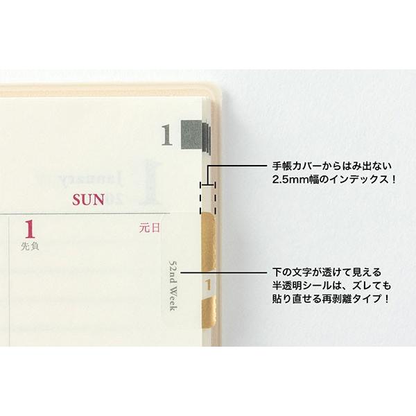 ミドリ出品 MIDORI ミドリ / インデックスラベル チラット 数字 金（82320006