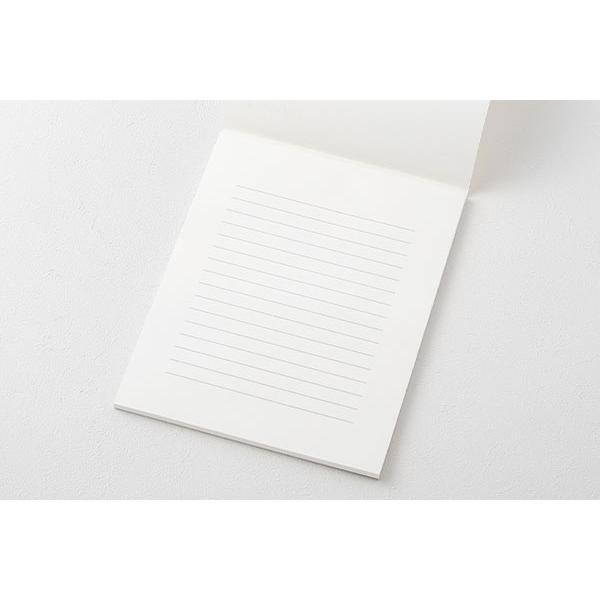 ミドリ MD便箋 コットン 横罫A（20587006）【MIDORI MD LETTER PAD & ENVELOPE かわいい デザイン おしゃれ】｜e-stationery-fujioka｜03