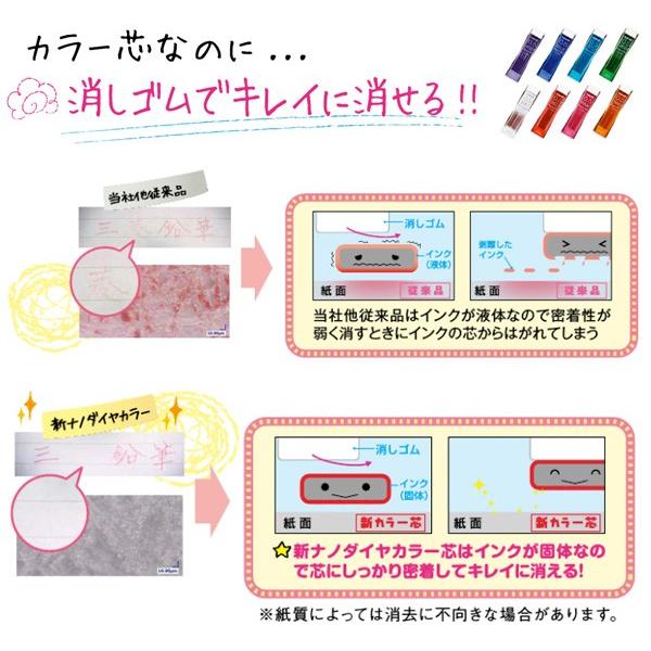 三菱鉛筆 ユニ ナノダイヤ カラー芯 シャープ替芯 芯径0 7mm Uni0 7 2ndc Uni Nano Dia シャープペンシル 替芯 Mitsubishi 248 フジオカ文具e Stationery 通販 Yahoo ショッピング