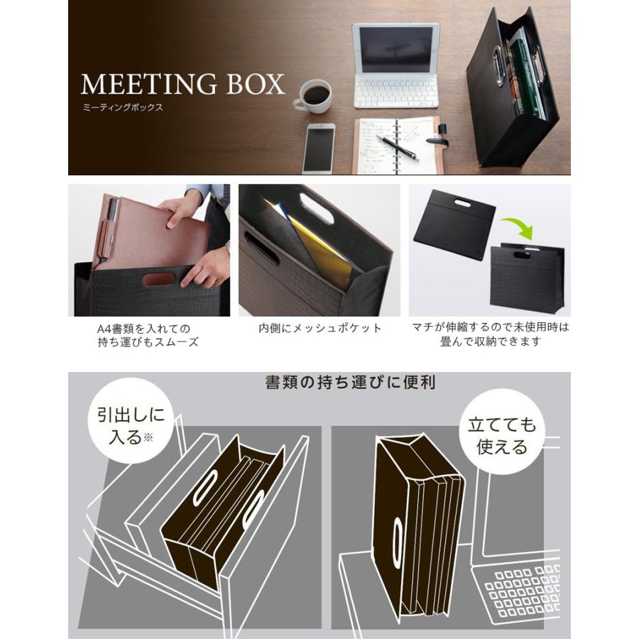 レイメイ ツァイトベクター ミーティングボックス A4 ファイルボックス