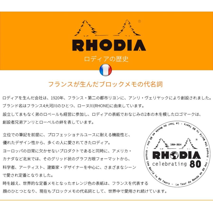 【メール便可 1冊まで】ロディア RHODIA ウェブノートブック A5サイズ (ブラック・ドット)(cf118769) ノート｜e-stationery-fujioka｜07