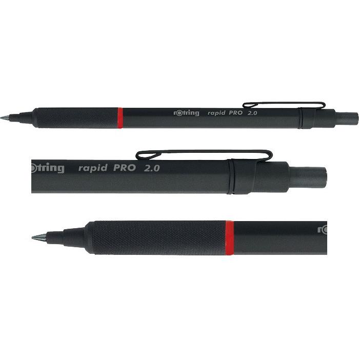 ロットリング 【メール便可 2個まで】2mm 芯ホルダー ラピッドプロ