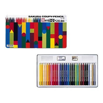 サクラ 色鉛筆 クーピーペンシル30色 缶入り Fy30 A Sakura クーピー デザイン おしゃれ Sakura 219 フジオカ文具e Stationery 通販 Yahoo ショッピング