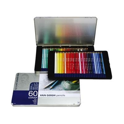 初回限定 サクラ 色鉛筆 ヴァンゴッホ色鉛筆 60色セット メタルケース入り T9773 0065 Sakura デザイン おしゃれ 期間限定特価 Www Gettoknowmontco Com