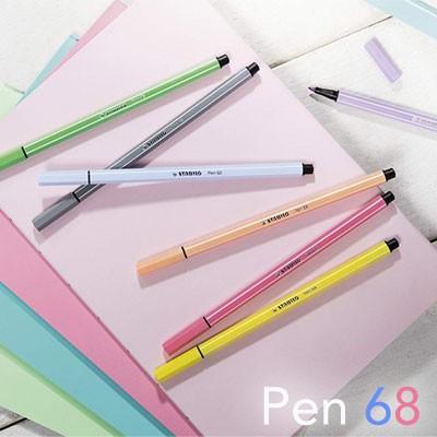 メール便可 4点まで スタビロ Stabilo Pen68 パステル8色セット ペン68 線幅1mm 68 8 01 Stabilo 119 フジオカ文具e Stationery 通販 Yahoo ショッピング
