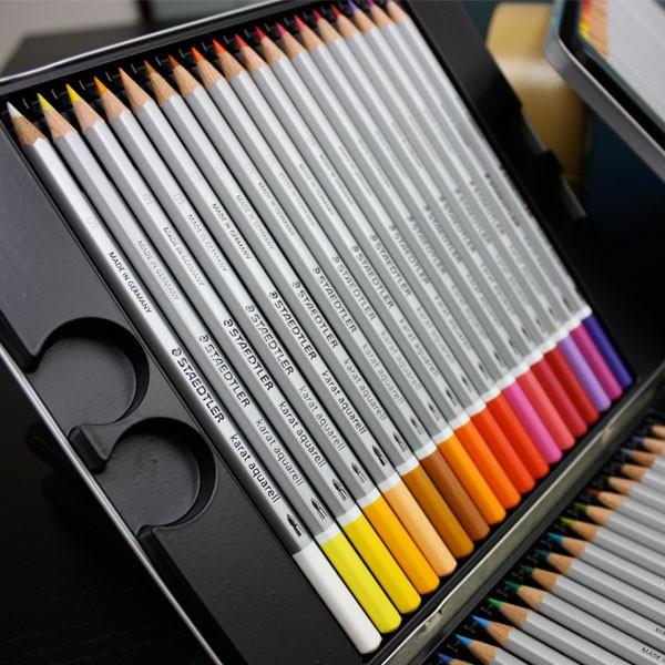 【未使用】 STAEDTLER　カラト アクェレル水彩色鉛筆 ステッドラー 楽天市場】ステッドラー 色鉛筆 水彩 48色 大人 子供 文具 筆記具