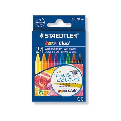 (未使用･未開封品)　ステッドラー クレヨン ノリスクラブ 24色 220 NC24 sdt40b8 ステッドラー（STAEDTLER） STAEDTLER / ノリスクラブ クレヨン （24色