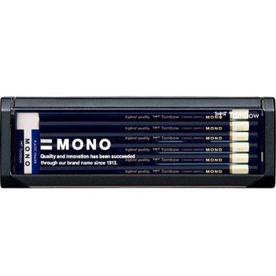 トンボ鉛筆 モノ 高級鉛筆 1ダース （6H-6Bの14硬度）（MONO
