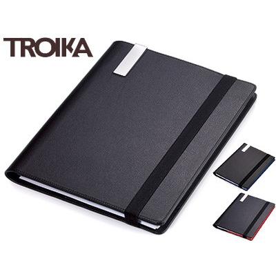 TROIKA トロイカ / レザー手帳カバー ノートカバー（A4サイズ）スタイラスボールペン付き（BOK2） : フジオカ文具e ...