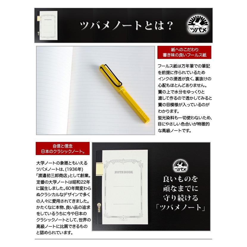 ノート 【メール便可 5冊まで】ツバメノート / SECTION セクション 5mm