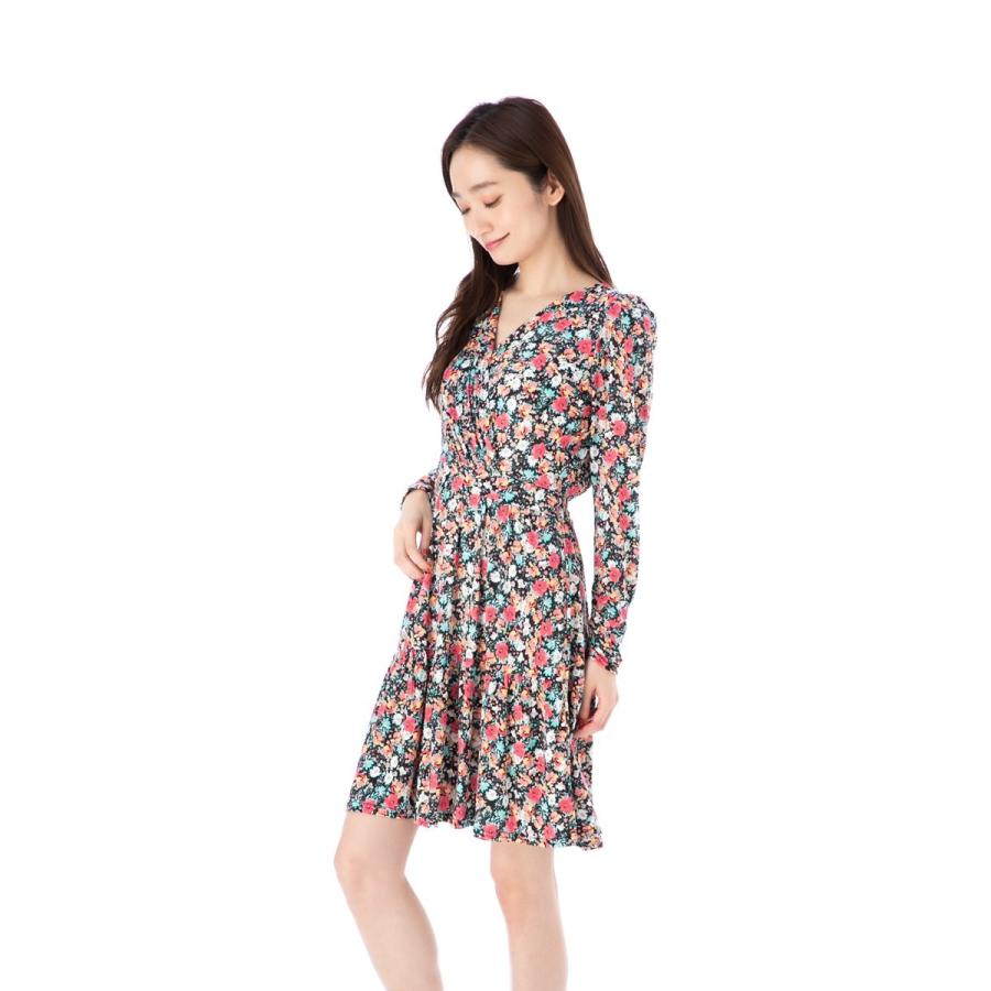 エジェリ(EGERIE)ワンピース T1 T2 T3サイズ 長袖 膝丈ワンピース 小花柄 カシュクール ジャージー レディース 大人 | EGERIE | 13