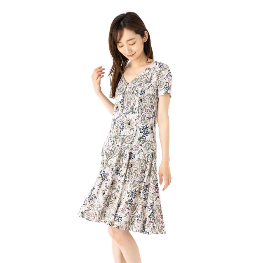 フィフィーユ(FIFILLES)ワンピース T1 T2 T3サイズ 半袖 膝丈