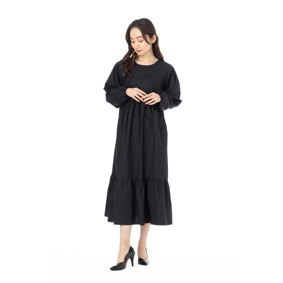 Bou Jeloud（ブージュルード） サイズ38 長袖 無地 ギャザー切替