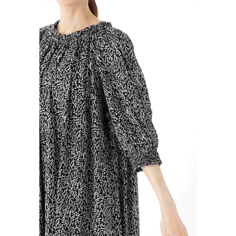 Bou Jeloud Jeloud(ブージュルード) サイズF 5分袖 総柄 ミモレ