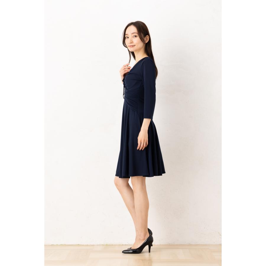 専用です✳️タグ無し新品✳️ワンピース　egerie 希少T3サイズ EGERIE エジェリ(EGERIE)ワンピース T1 T2 T3サイズ 七分袖 膝丈