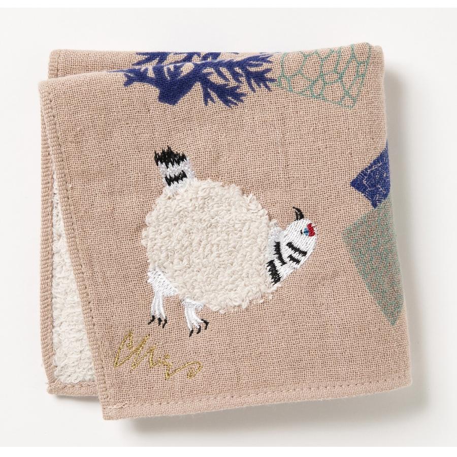 moritaMiW　もこもこどうぶつハンカチ＜ハンカチタオルサイズ＞ | moritaMiW | 03