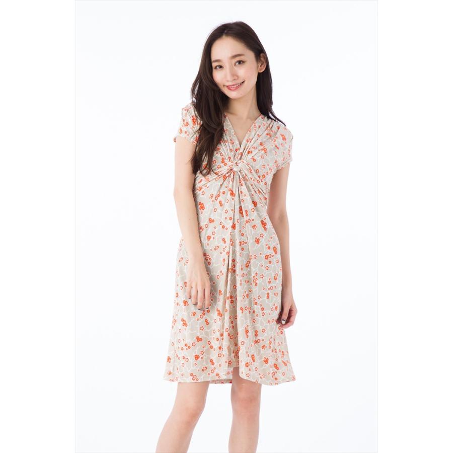 フィフィーユ Fifilles ワンピース T1 T2 T3サイズ 大人ワンピース ジャージーワンピース レディース フレンチ 膝丈 ワンピース 花柄 ｖネック 上品 大きいサイ 712valtell ステラウェブショップ 通販 Yahoo ショッピング