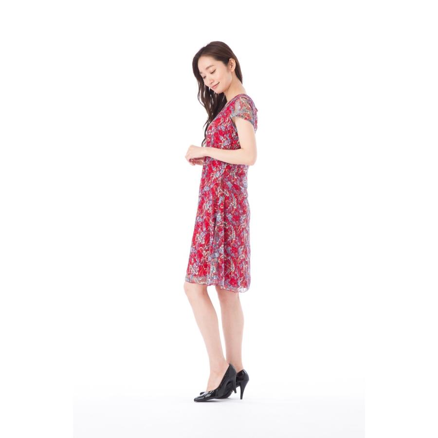 配送員設置 半袖 T4サイズ T3 T2 ファス Fas ワンピース 膝丈 Suivre A Fille 大きいサイズ レディース 大人上品ワンピース ペイズリー柄 Vネック ワンピース サイズ T2 Tckaccountants Com Au