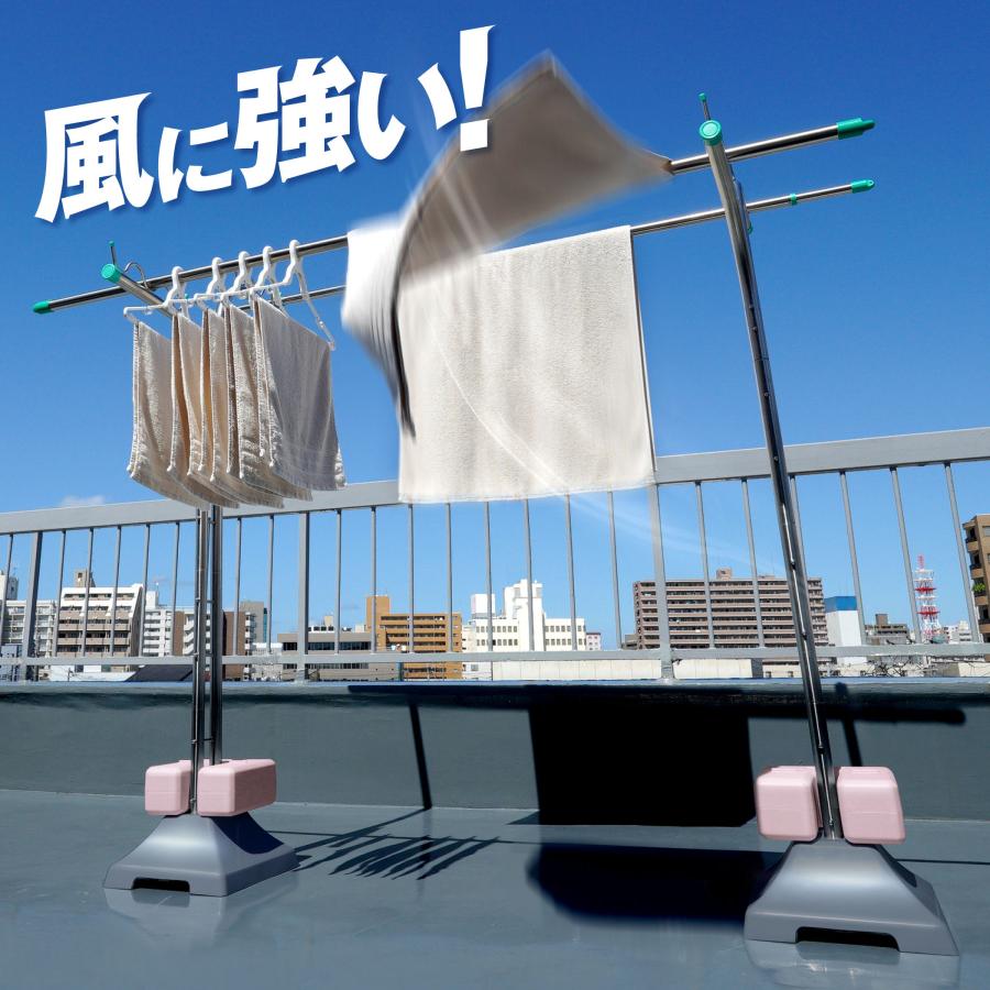 日本ハンガーボード 重り U型ベースウエイト 物干し台 看板 のぼり旗