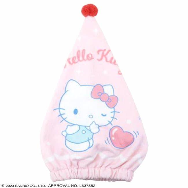 丸眞 マルシン キャップタオル ハローキティ ハートがいっぱい 水泳
