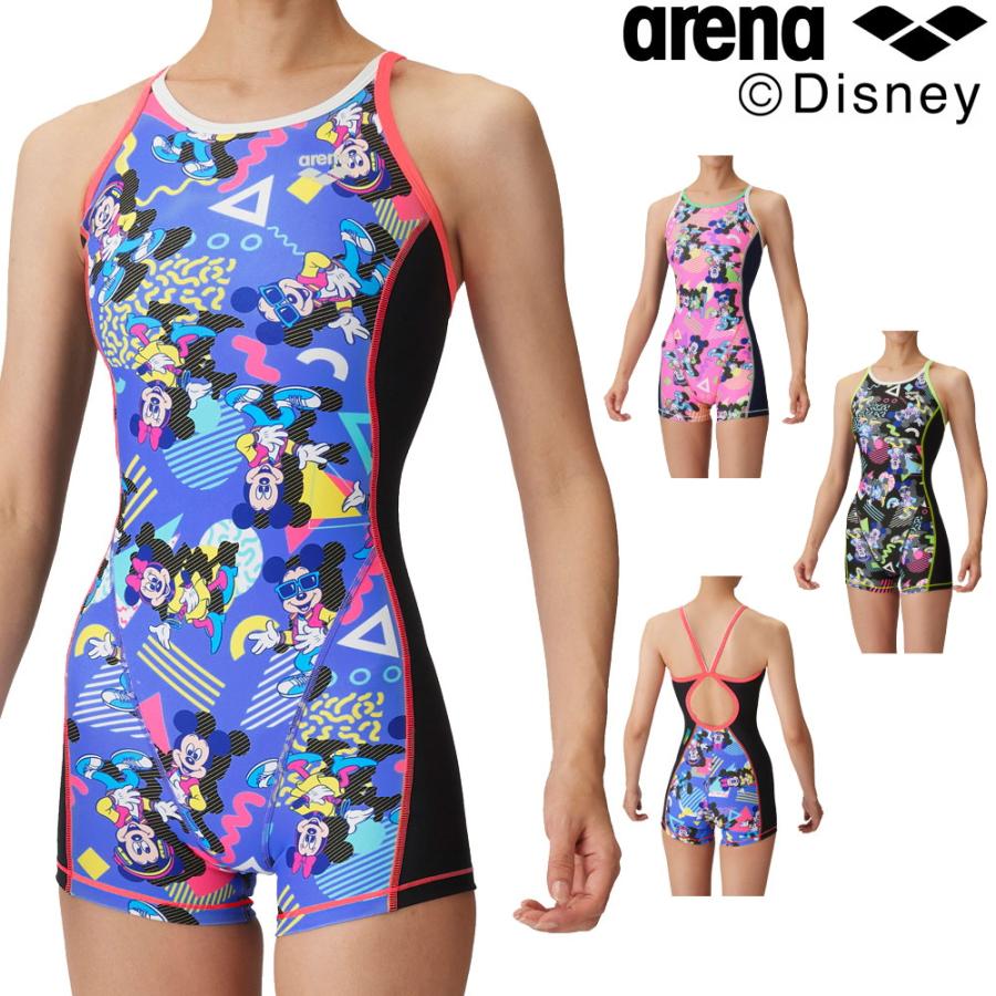 競泳水着 レディース 練習用 アリーナ arena スパッツ オールインワン 