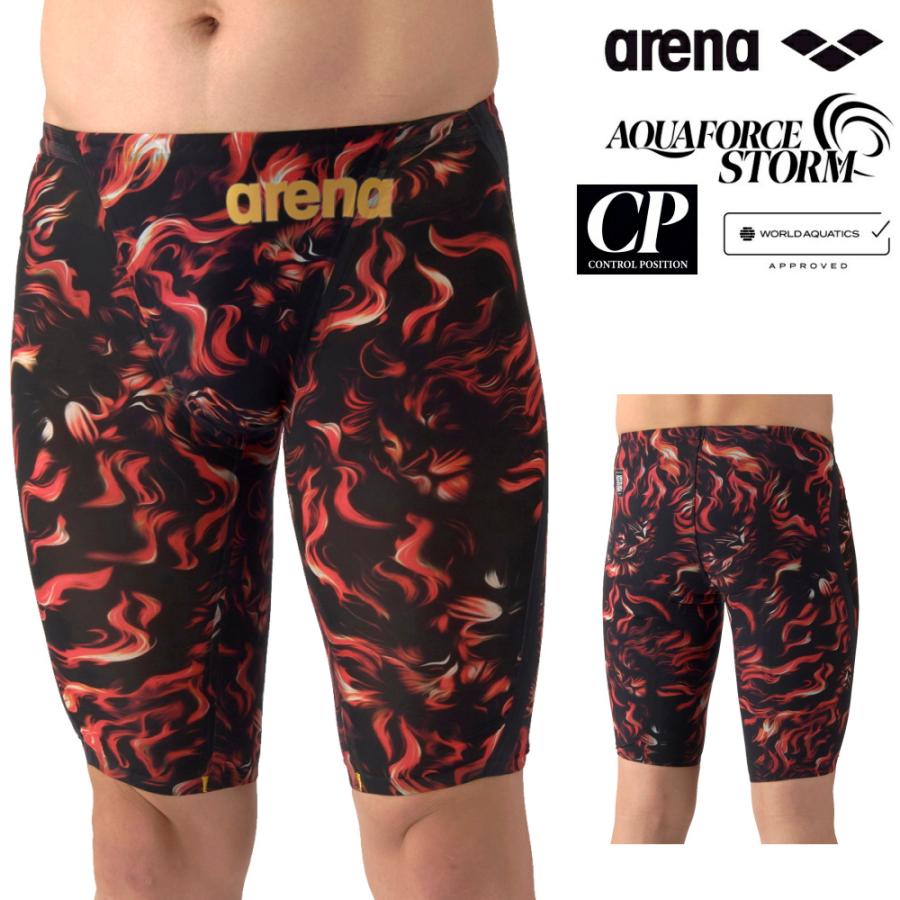 アリーナ 購入特典つき ARENA 競泳水着 メンズ AQUAFORCE STORM