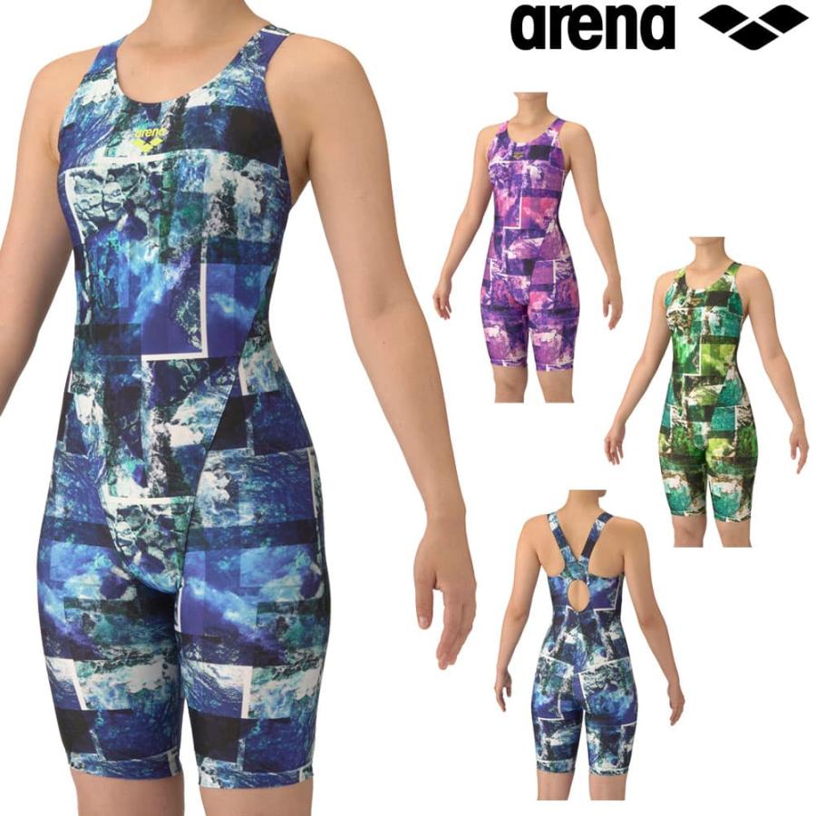 新品 アリーナ arena アクアエクサ 競泳水着 トレーニング O パッド付 アリーナ アリーナ(ARENA) 女性用 フィットネス水着 アクア