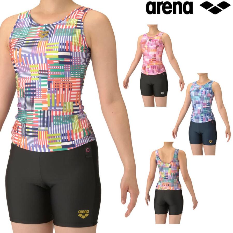美品　アリーナ　フィットネス水着　15号　ジム　スポーツ アリーナ ARENA フィットネス水着 レディース フィットネス