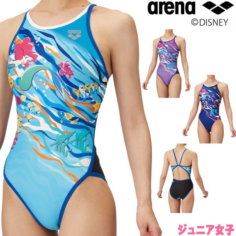 アリーナ ARENA 競泳水着 練習用水着 ジュニア女子 トレーニングワンピース ディズニー『リトル・マーメイド』 アリーナ ARENA 競泳水着 練習用水着 ジュニア女子 トレーニングワンピース ディズニー『リトル・マーメイド』
