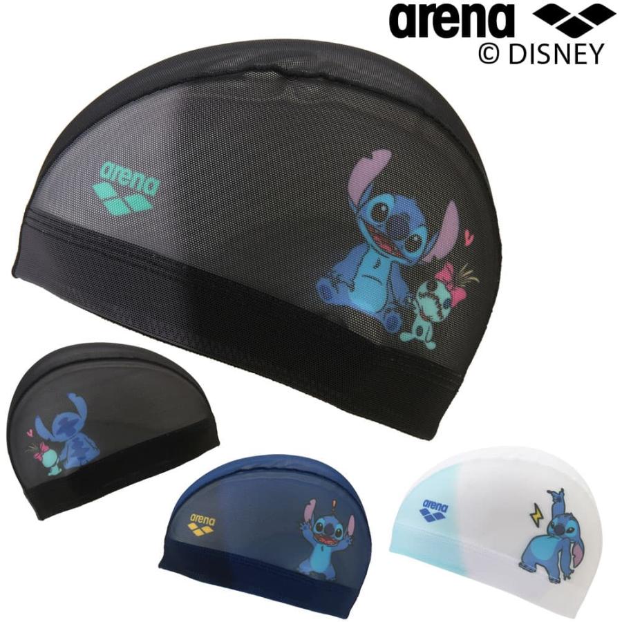 アリーナ（arena） 水泳 メッシュキャップ 昇華プリント ディズニー