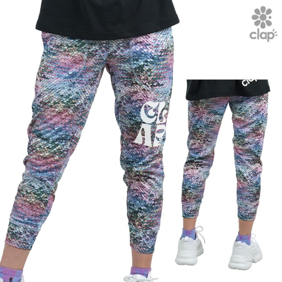 クラップ CLAP マーメイド クロップドパンツ レディース スポーツアパレル トレーニング フィットネス 女性 CE25020 clap（クラップ） マーメイド クロップドパンツ レディース スポーツ