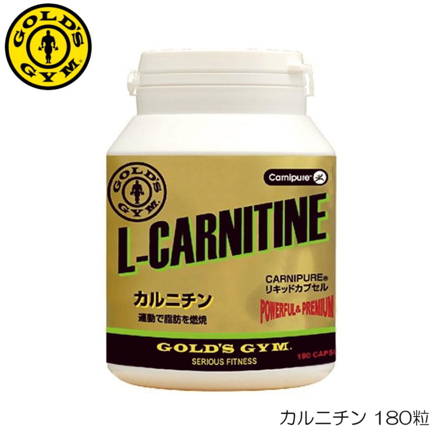 GOLD'S GYM ゴールドジム カルニチン 180カプセル F2210 83101 | ゴールドジム