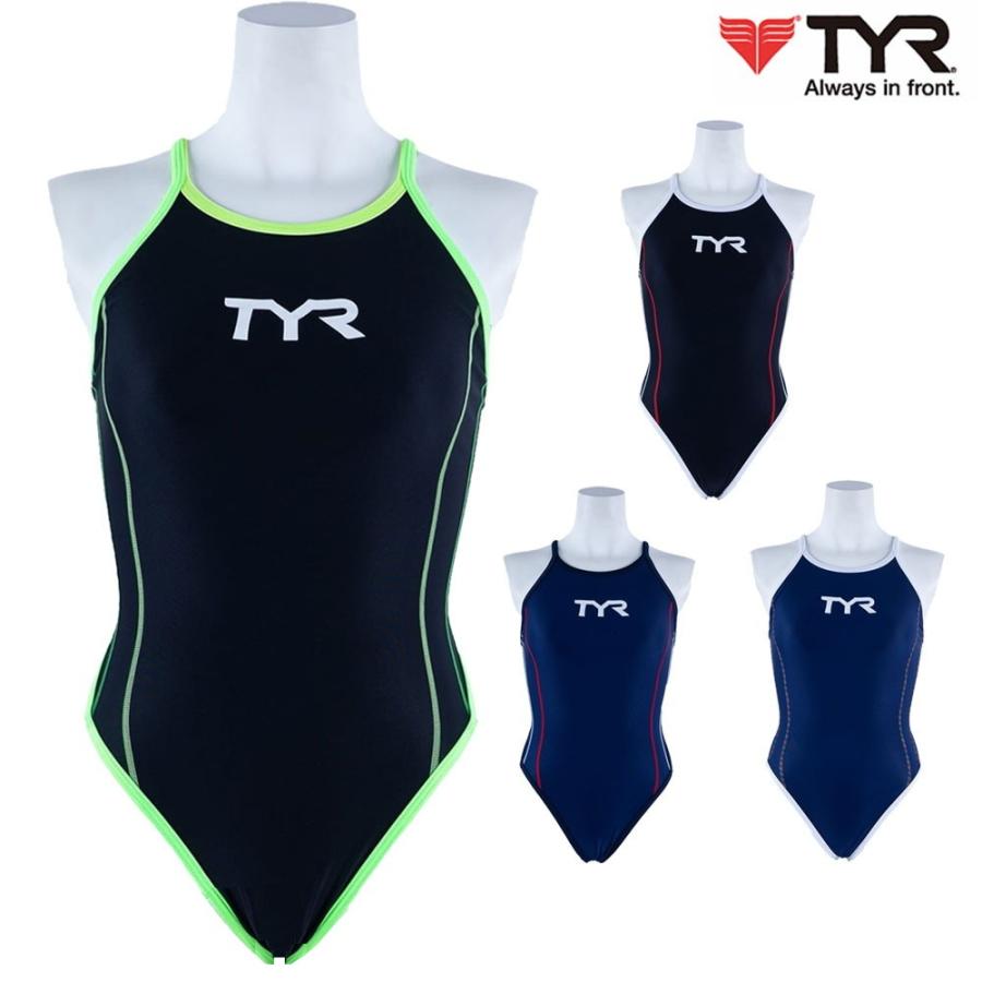 ティア TYR 競泳水着 レディース 練習用 ハイカット フレックスバック 競泳練習水着 トレーニング水着 2020年春夏モデル FSLID-20S｜e-stroke