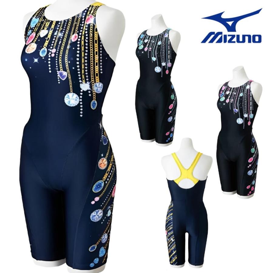 新品　ミズノ　パット付　競泳水着　Mサイズ　フィットネス用　ストロークワン MIZUNO（ミズノ） フィットネス水着 レディース Stroke ONE