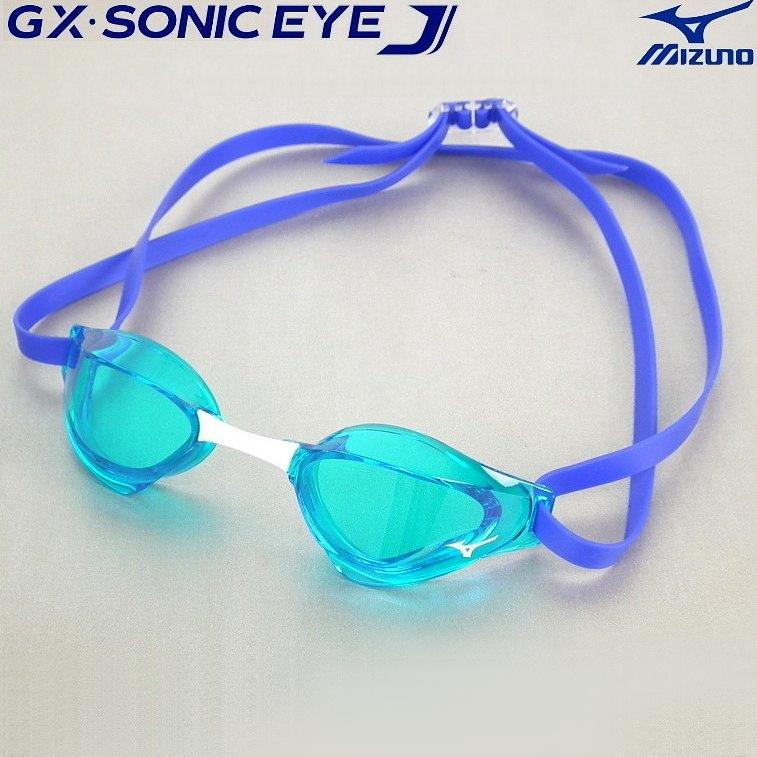 競泳ゴーグル 水泳 FINA承認 競泳 クリアタイプ ノンクッション ミズノ MIZUNO GX・SONIC EYE J N3JE900029｜e-stroke