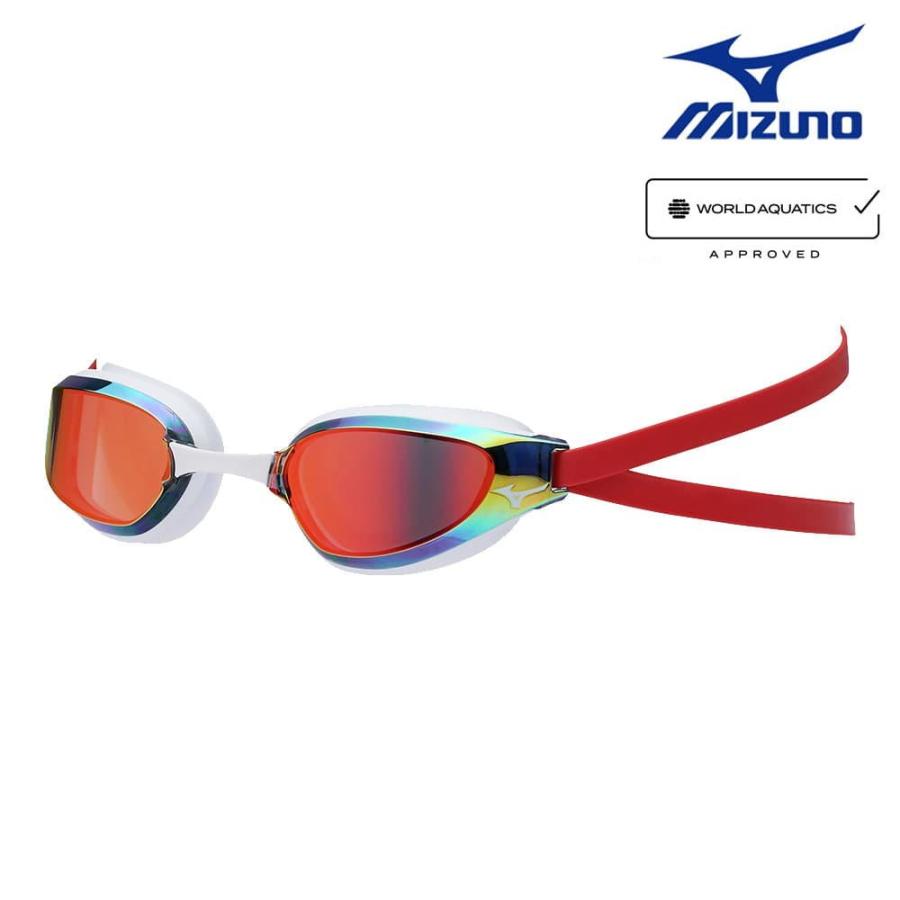 ミズノ MIZUNO 水泳 レーシングゴーグル GX・SONIC EYE G ミラーレンズ