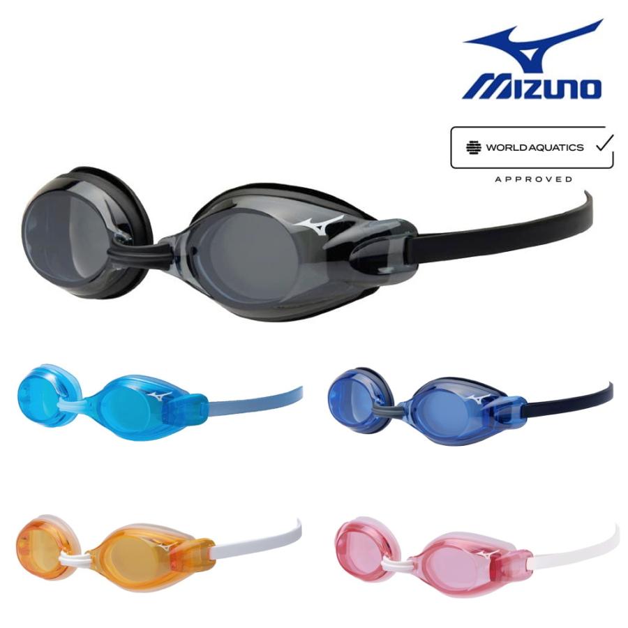 MIZUNO（ミズノ） 水泳 ジュニアレーシングゴーグル クリアレンズ