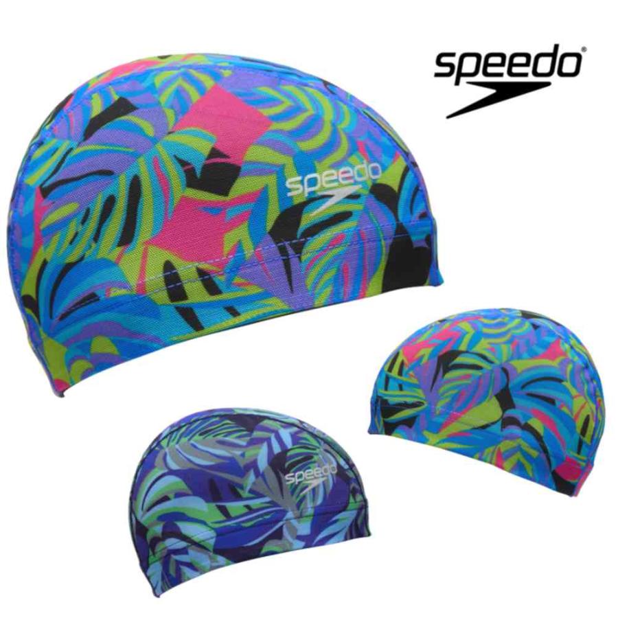 speedo（スピード） 水泳 ラウハラメッシュキャップ スイムキャップ